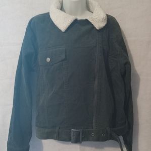 Vylette sherpa corduroy jacket